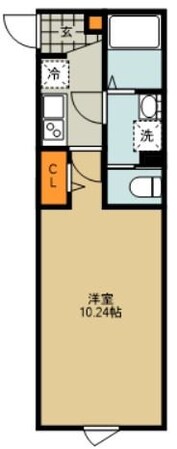 GRADUS東門前の物件間取画像